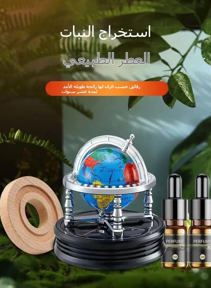 general Solar Aircraft Car Ornaments - High-end car center console decorations, creative men's car interior items, fashion car accessories, unique gift options - Image 5