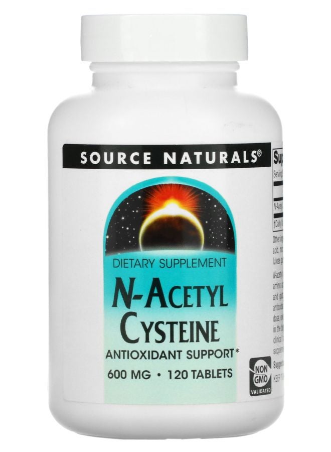 N-Acetyl Cysteine 600 mg 120 Tablets