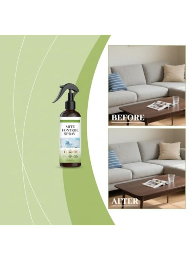 Jakehoe 120ml Mite Control Spray Natural Mite Removal Spray, Bed Bugs & Fleas on Contact, Plant-Based Formula for Bedding, Furniture & Pet Areas, Prevents Regrowth for 2 Weeks - Image 4