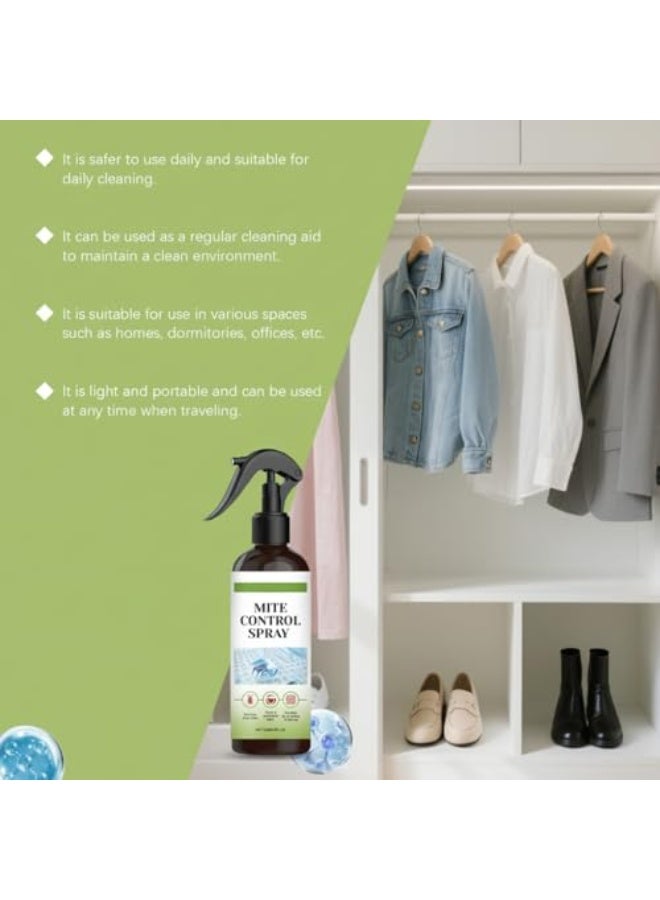 Jakehoe 120ml Mite Control Spray Natural Mite Removal Spray, Bed Bugs & Fleas on Contact, Plant-Based Formula for Bedding, Furniture & Pet Areas, Prevents Regrowth for 2 Weeks - Image 2