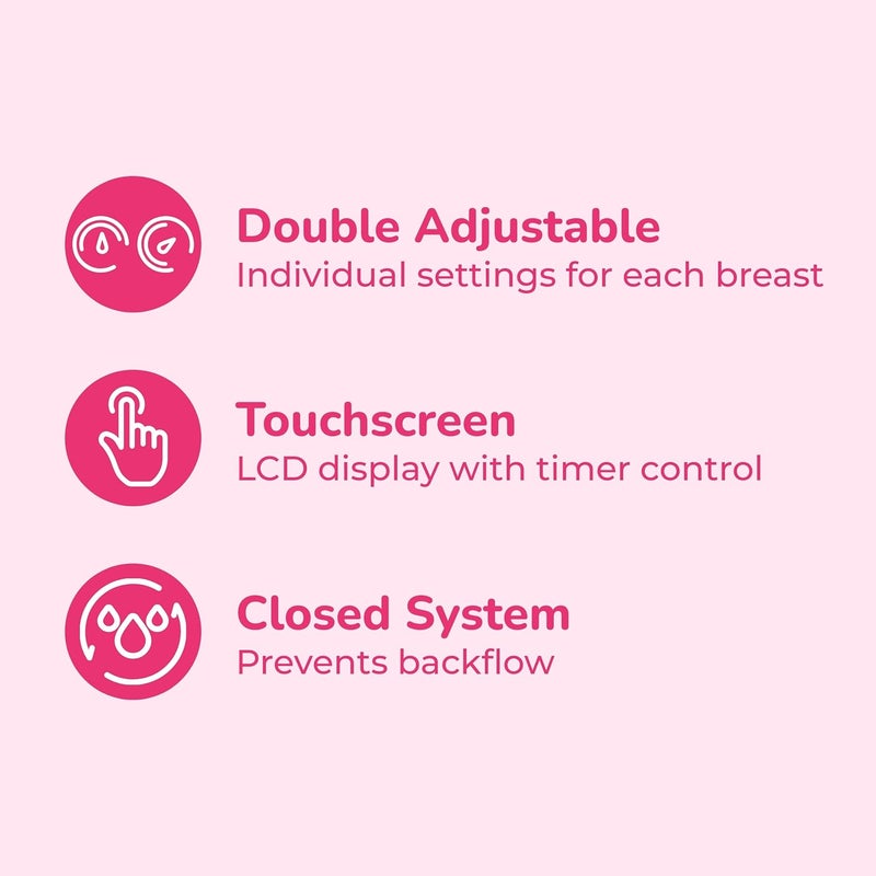 Spectra مضخة ثدي كهربائية مزدوجة قابلة للتعديل من سبكترا سينيرجي جولد - أساسية للرضاعة الطبيعية - Image 4