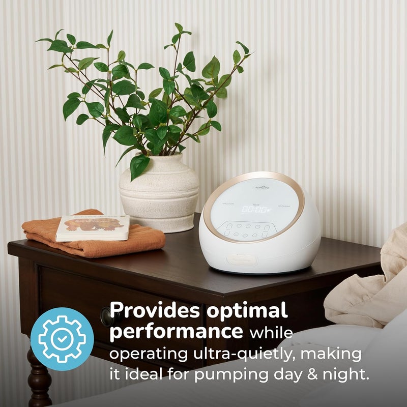 Spectra مضخة ثدي كهربائية مزدوجة قابلة للتعديل من سبكترا سينيرجي جولد - أساسية للرضاعة الطبيعية - Image 3