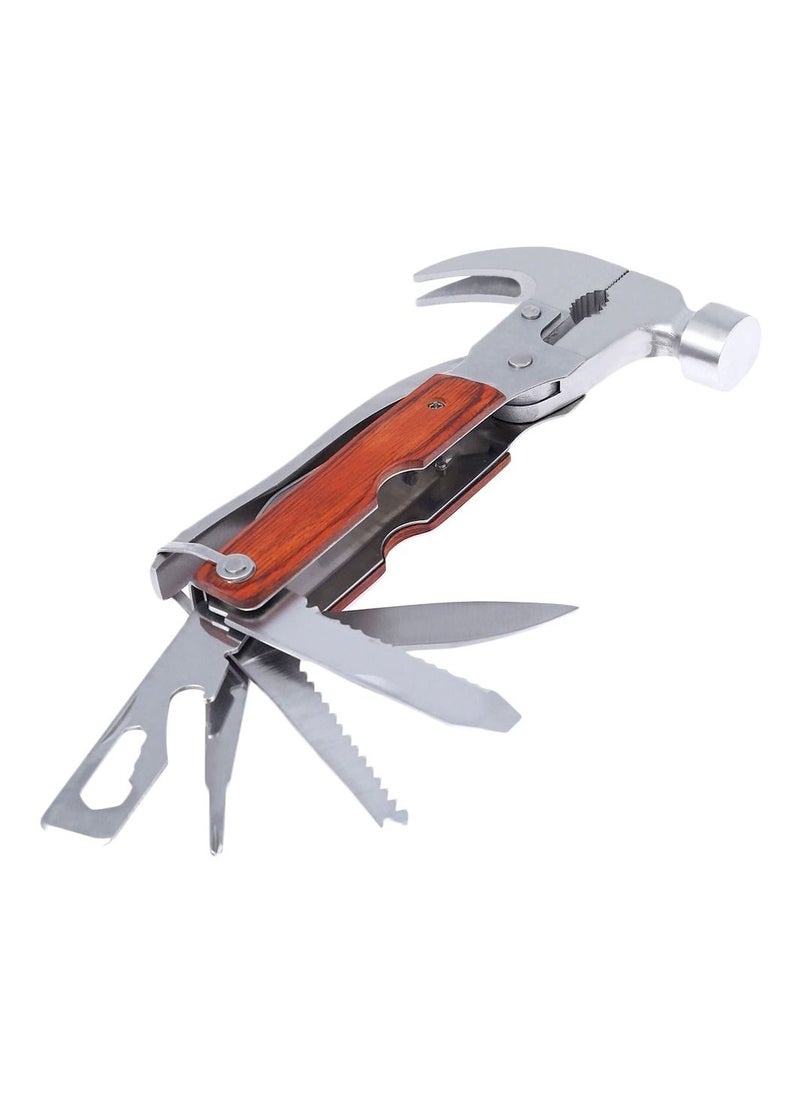 Generic - 10 in 1 Stainless Steel Multi-Functional Pocket Hand Tool Set with Travel Pouch - Image 1