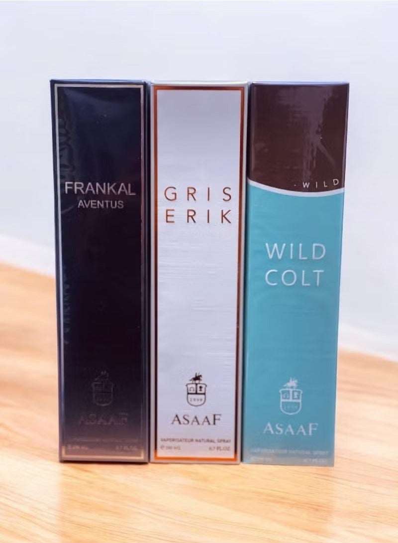 Asaaf Group 3*200 ml EDP