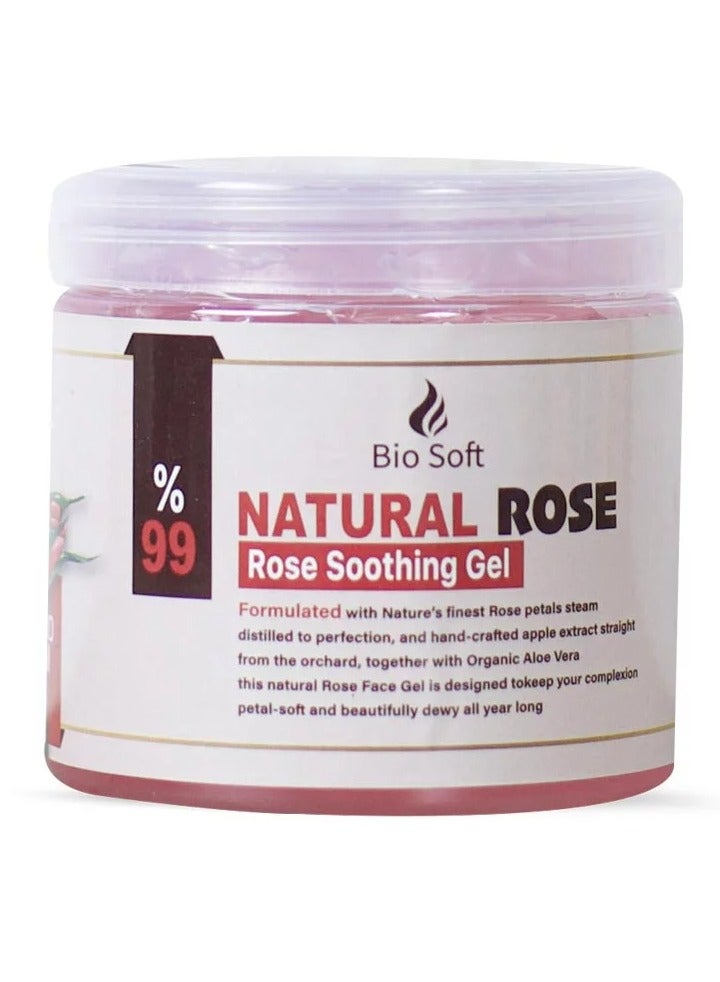Natural Rose Soothing And Moisturizing Gel 500ml