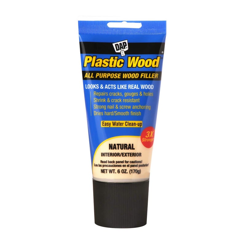 DAP 581 Series 00581 6oz Natural Latex Plastic Wood, 6 Oz - Image 1