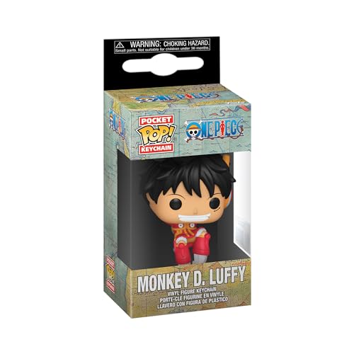 Funko Pop! Keychain: One Piece 1 - Monkey D. Luffy - (Egghead) - Monkey D. Ruffy - Novelty Keyring - Collectable Vinyl Mini Figure - Stocking Filler - Gift Idea - Anime Fans - Image 2