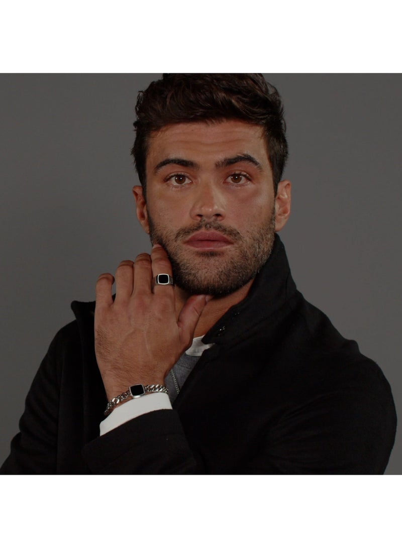 HUGO BOSS JEWELRY ODELL MENS FIXED RING - 1580652M - Image 3