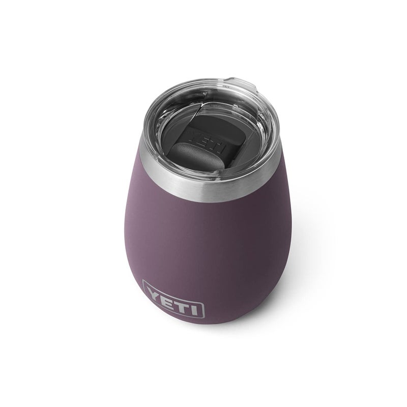 YETI Stainless Steel Rambler Wine Drinking_Cup, Vacuum Insulated, with MagSlider Lid, 10 Ounces, Nordic Purple - Image 1