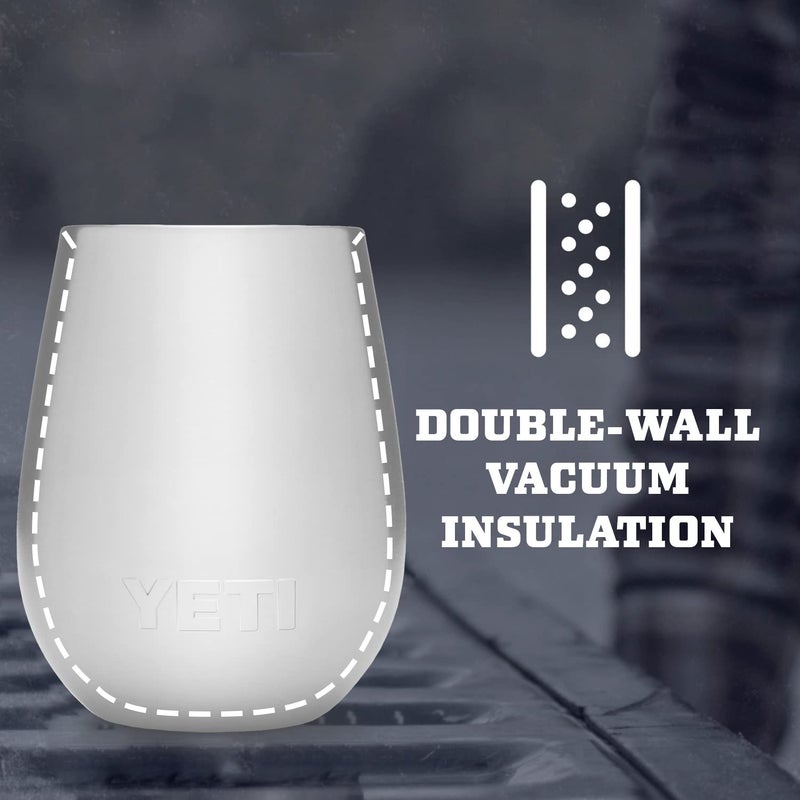 YETI Stainless Steel Rambler Wine Drinking_Cup, Vacuum Insulated, with MagSlider Lid, 10 Ounces, Nordic Purple - Image 3