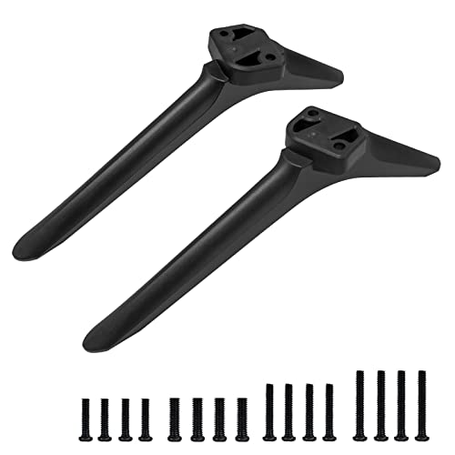 Dinghosen TV Base Stand for Hisense TV Legs TV Stand Legs for Hisense Smart TV Stand 50A6G 50A6GX3 43R6E3 43R6E1 43H6530F 55R6E1 55R6G 55R6070G 55R6090G 55R6040G 55H6500F 55H6550F 65H6580F 65H6590F with Screws - Image 1