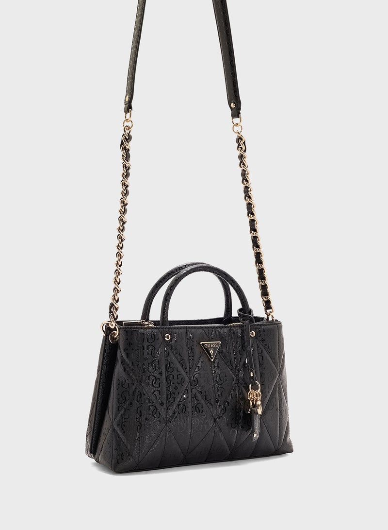 GUESS ALDINA GIRLFRIEND SATCHEL  - Image 3