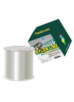 500M-Nylon String Fishing Line Cord Clear Fluorocarbon Strong Monofilament Wire Flexible Wear-resistant Super Pulling Force Cut for Hanging Decorations Beading Crafts Kite - pzsku/Z09DC2BDE33D1CAEF90C1Z/45/_/1721881425/a429b7c5-d205-4321-bff6-d53cfded1c4d