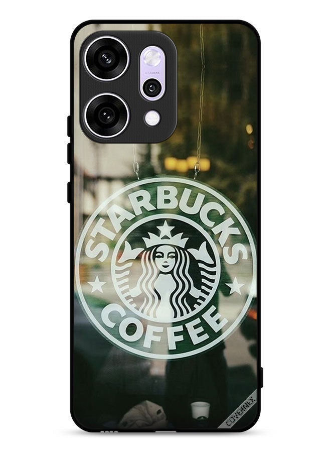 Covernex Oppo Reno14 Pro Protective Case Cover Starbucks Coffee Lover - Image 1