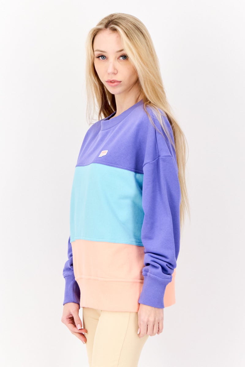 PUMA Women Sportswear Fit Long Sleeve Outdoor Sweatshirt, Multicolor - Image 4