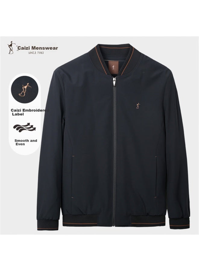 Tries Men's Jacket Autumn Winter  New Graphene Warm Thick Windproof Baseball Collar Embroidered Cotton Coat - Image 3