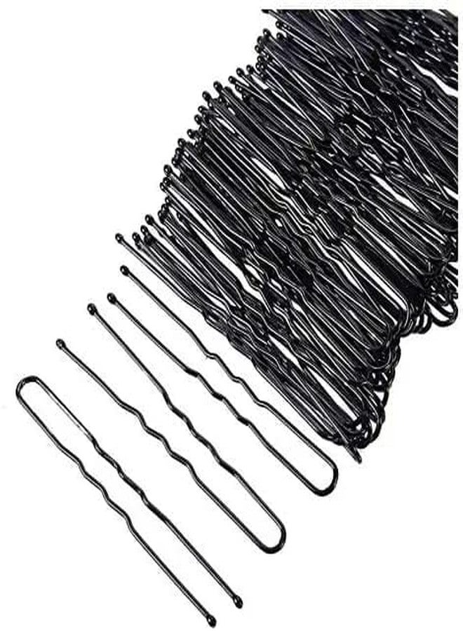 HRBS U Shaped Hair Pins Bob Pins For Women's | Wedding Occasional Hair Pins For Bun | Girls Hair Pins (100 Pc) - Image 1