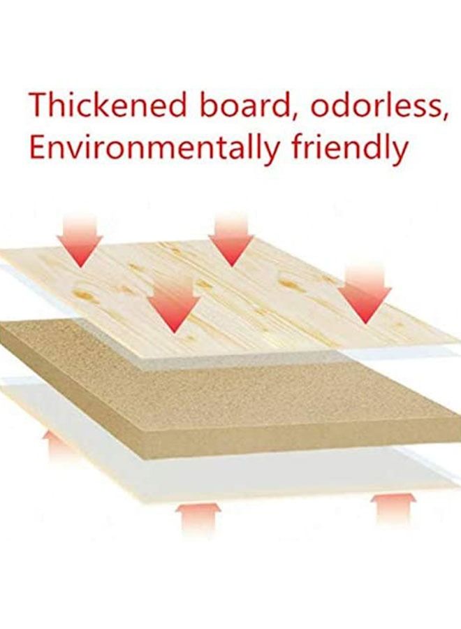 GoldenLike  طاولة قابلة للطي محمولة ، طاولة نزهة خارجية خالية من التركيب ، مكتب مطبخ منزلي لمساحة صغيرة (80 * 80 * 74 سم) - Image 4