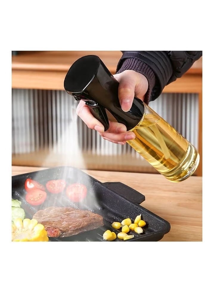 زجاجة رذاذ زيت شفافة 200 مل - Image 1