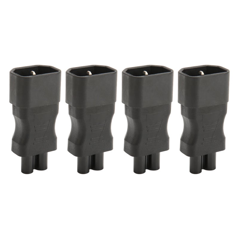 4pcs IEC320 C14 to IEC320 C5 Power Adapter Professional Copper Computer Power Adapter for PDU Chassis Power Supply - Image 5
