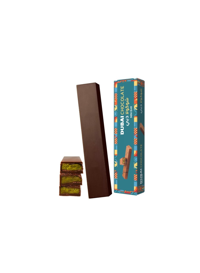 Dubai Chocolate Milk, Kunafa Pistachio Real Mini Bar 35g