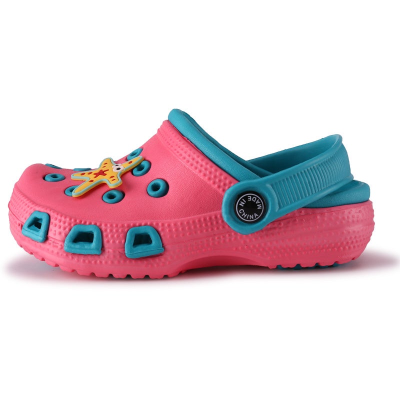 Summer New Children's Shoes Men's Wading Lightweight Breathable Sandals Beach Non-Slip Wear-Resistant Cute Children's Clogs Women's Shoes - Image 1