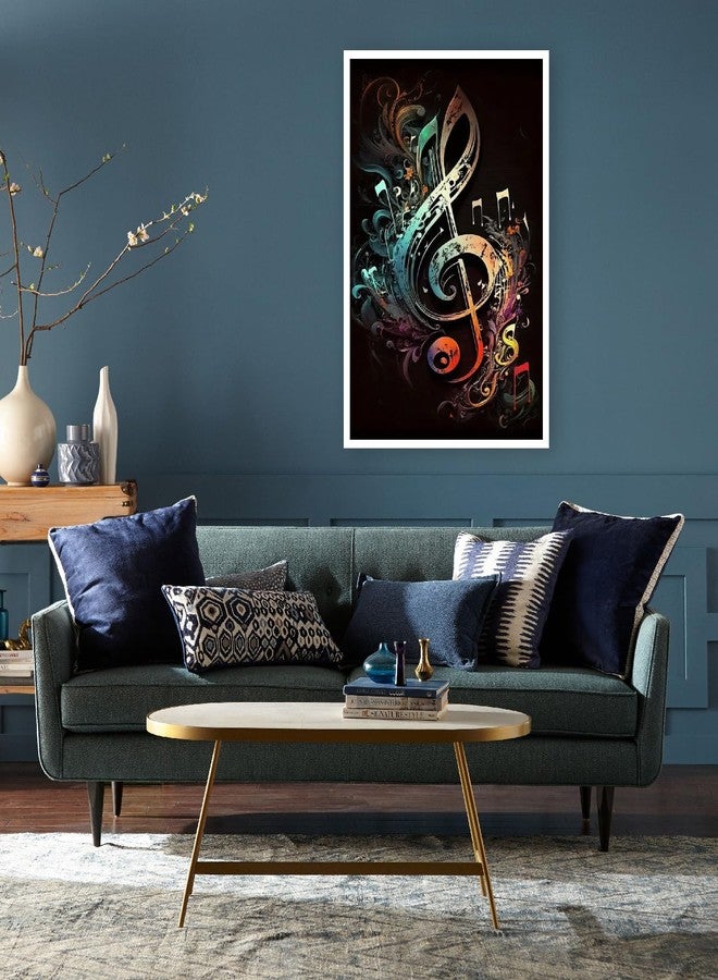 BOHADIY Diamond Painting Kits for Adults Music Diamond Art Kits for Adults,5D Painting Music DIY Full Drill Diamond Painting Gem Art and Crafts 12x16inch - Image 2