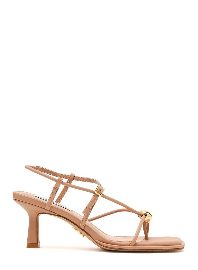 Steve Madden Jackpots Tan Women's Mid-Evening Sandals