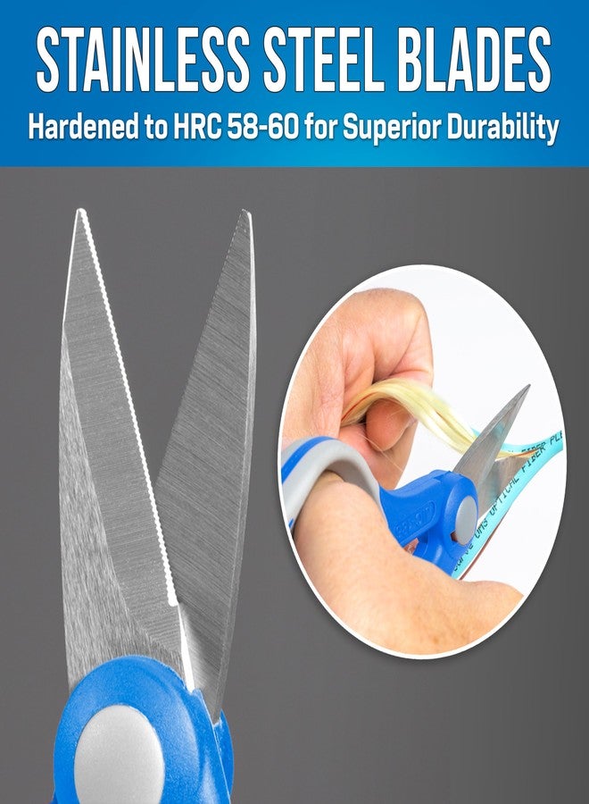 جونارد تولز مقص قطع كيفلر TK-325 من جونارد تولز مع حقيبة مصبوبة ومشبك حزام (قد يختلف اللون) - Image 4