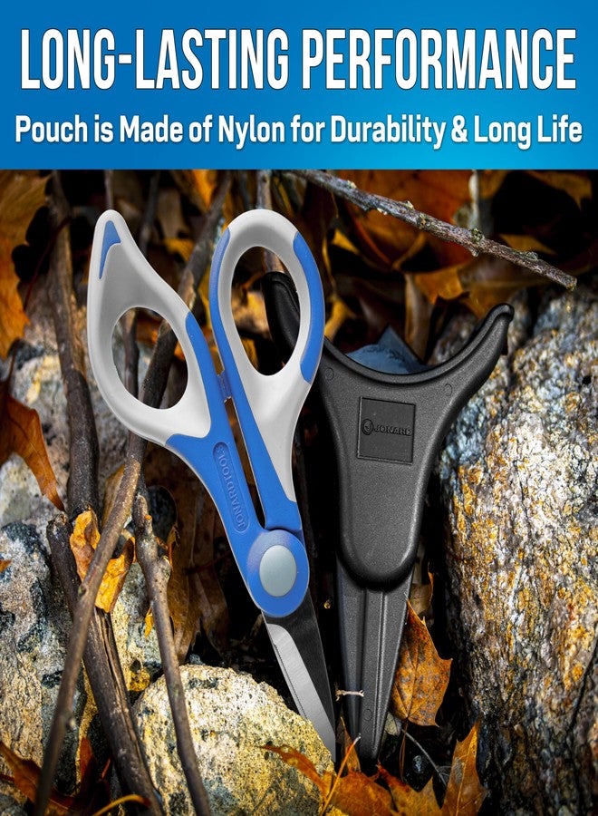 جونارد تولز مقص قطع كيفلر TK-325 من جونارد تولز مع حقيبة مصبوبة ومشبك حزام (قد يختلف اللون) - Image 5