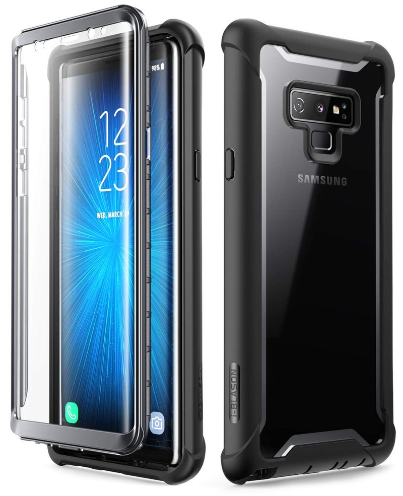 I-blason iBlason Ares Designed for Galaxy Note 9 Case FullBody Rugged Clear Bumper Case with Builtin Screen Protector for Galaxy Note 9 2018 Release Black - Image 2