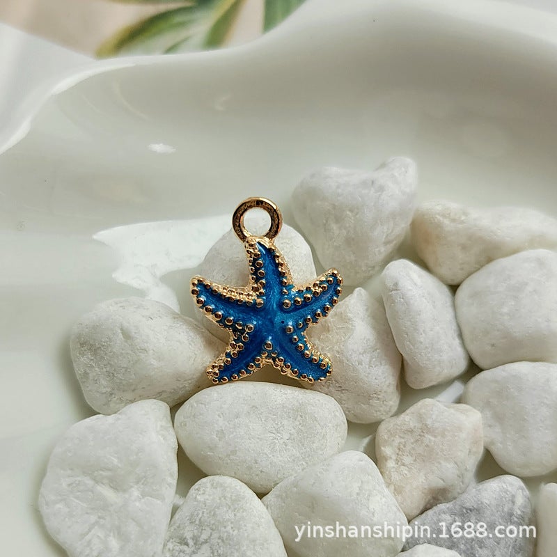 Classic Starfish Pendant Diy Alloy Jewelry Accessories Hair Accessories Key Chain Children'S Toy Decorative Material Accessories - Image 3