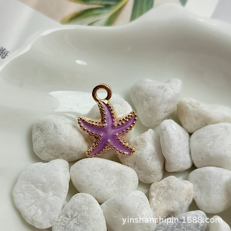 Classic Starfish Pendant Diy Alloy Jewelry Accessories Hair Accessories Key Chain Children'S Toy Decorative Material Accessories - Image 4