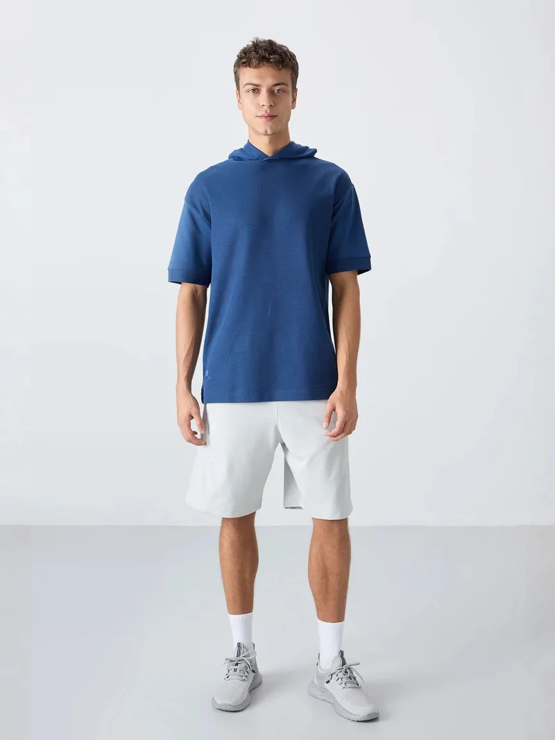 TOMMYLIFE TOMMY Oversized Hooded Short-sleeve T-shirt