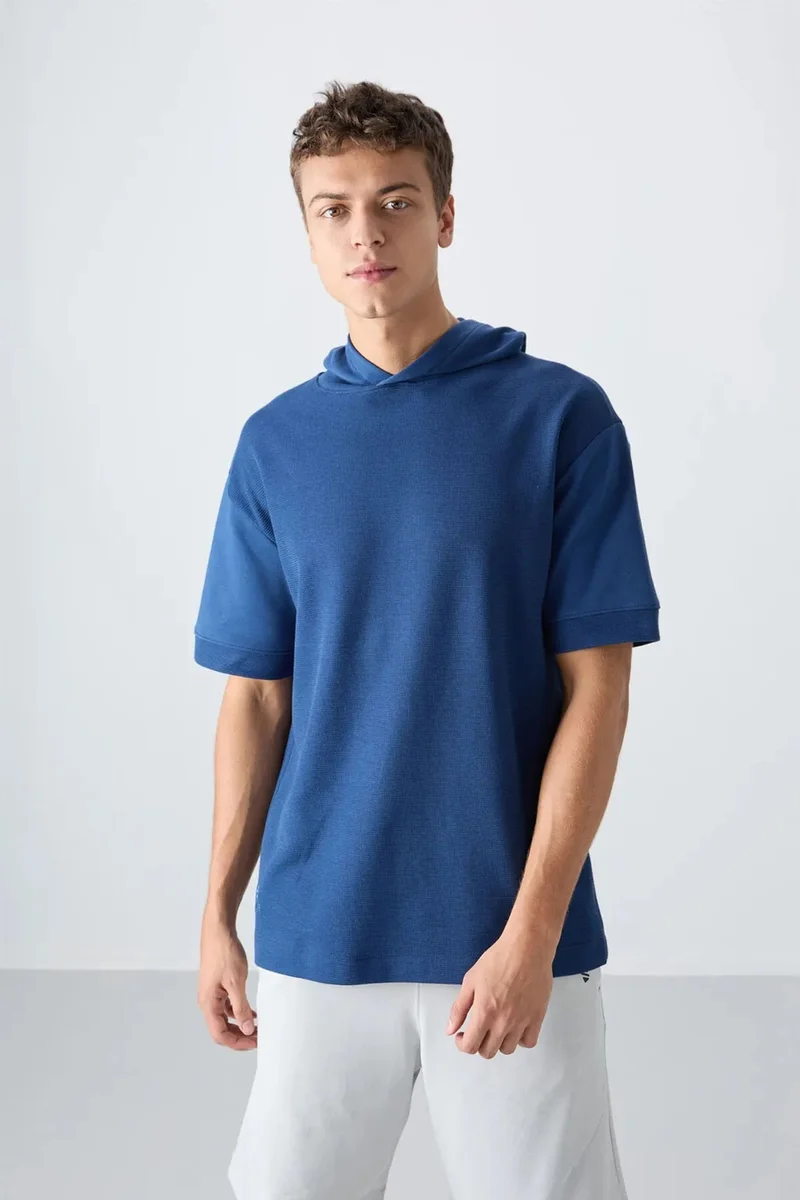 Tommylife TOMMY Oversized Hooded Short-sleeve T-shirt