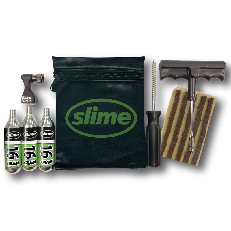 Slime 20240 Tire Repair and Inflation Kit, Tubeless Tires, Trailer & ATV Emergency Puncture Repair, Quick and Easy, Contains Mini Inflator - Image 2