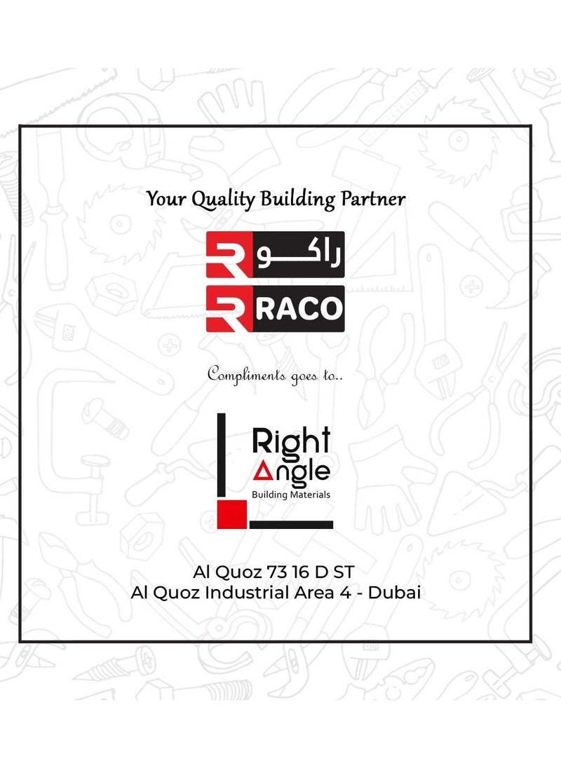RACO RACO Cement Tile Grout for Filling Tile Joints (5KG, BEIGE)  - Image 5