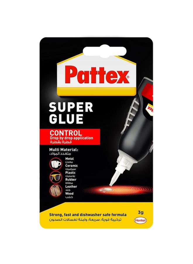 Pattex Multi-Material Fast Drying Liquid Super Glue Clear 3g 2751606