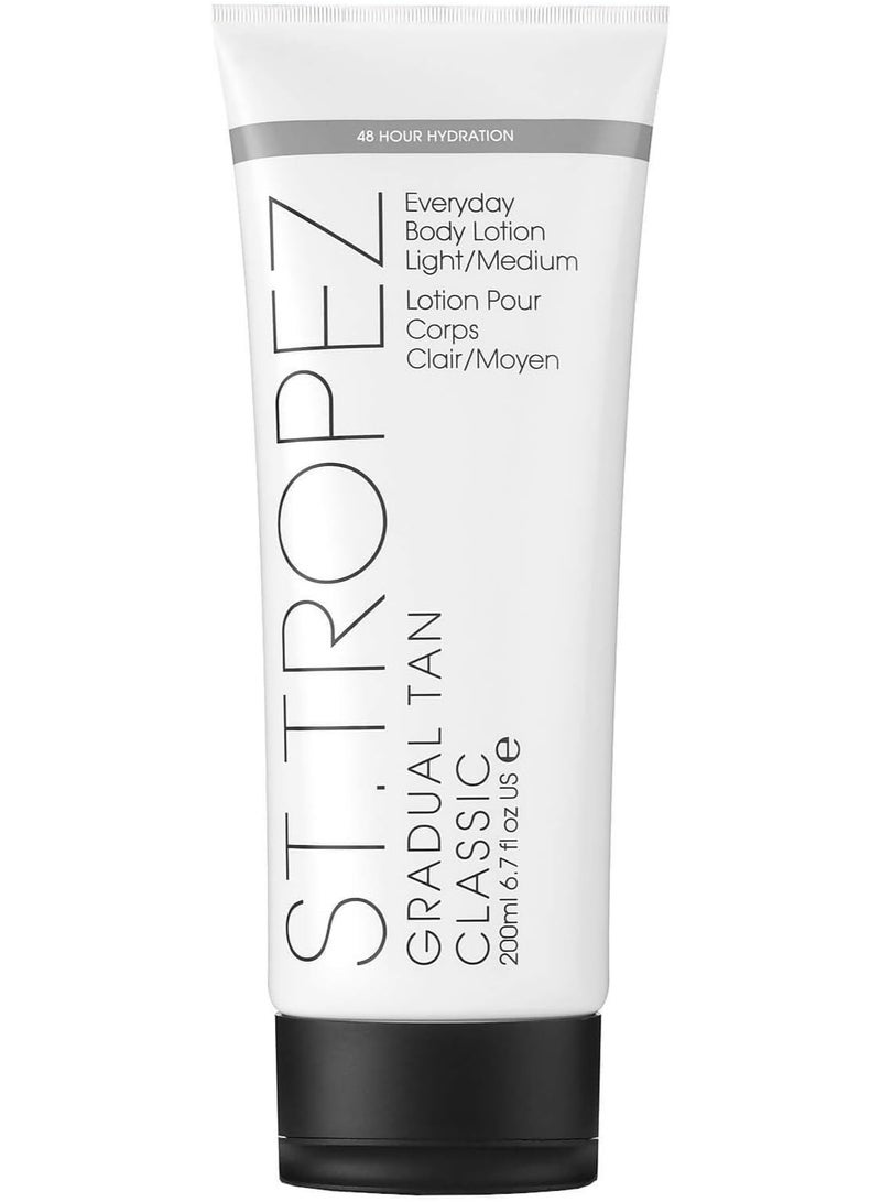 ST.TROPEZ St. Tropez Gradual Tan Everyday Body Lotion Light/Medium 200ml 6.7fl oz - Image 1