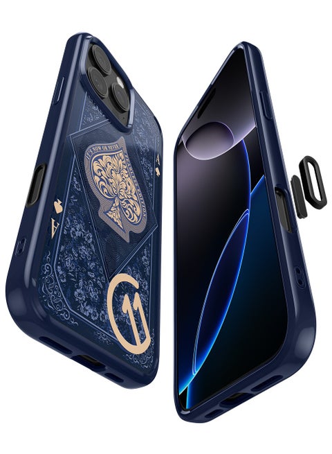 Ultra Hybrid T MagFit for iPhone 16 PRO Case Cover [Camera Control Button Cover] with MagSafe [3D Spatial Effect with Hexa-Layer Print] - C11 Fearless