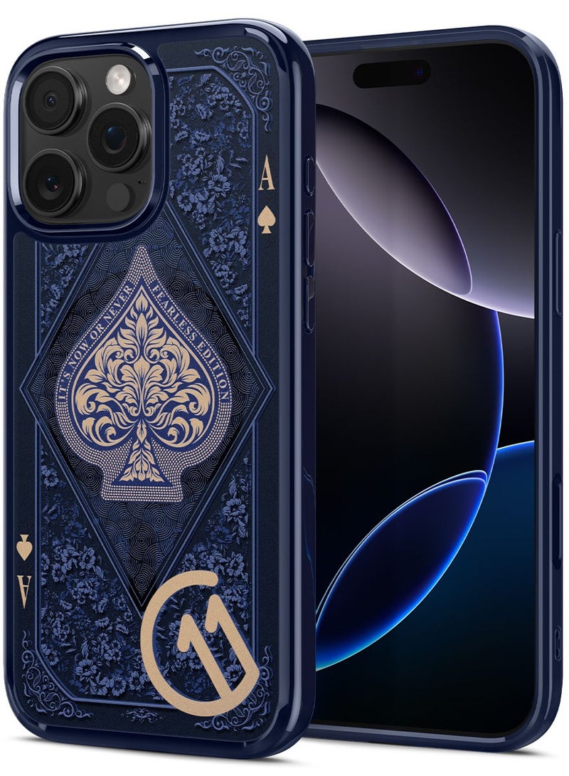 Ultra Hybrid T MagFit for iPhone 16 PRO Case Cover [Camera Control Button Cover] with MagSafe [3D Spatial Effect with Hexa-Layer Print] - C11 Fearless