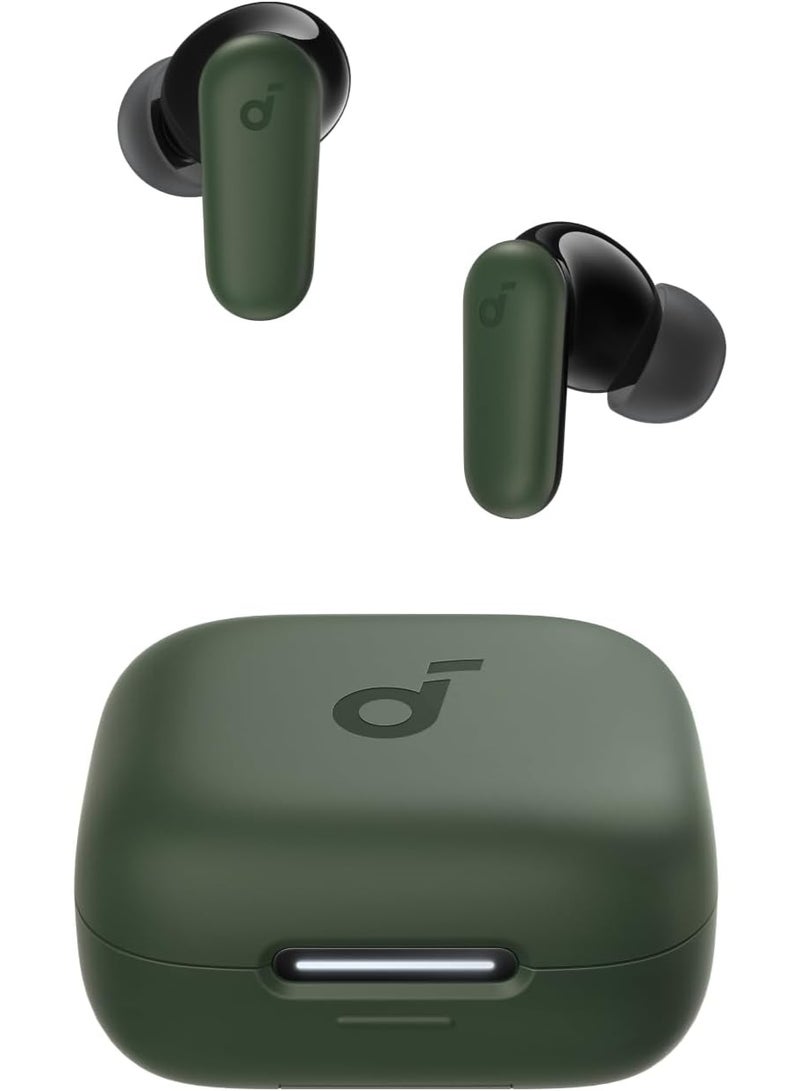 Soundcore P30i by Anker Noise Cancelling Earbuds, Strong and Smart Noise Cancelling, Powerful Bass, 45H Playtime, 2-in-1 Case and Phone Stand, IP54, Wireless Earbuds, Bluetooth 5.4 green - Image 1