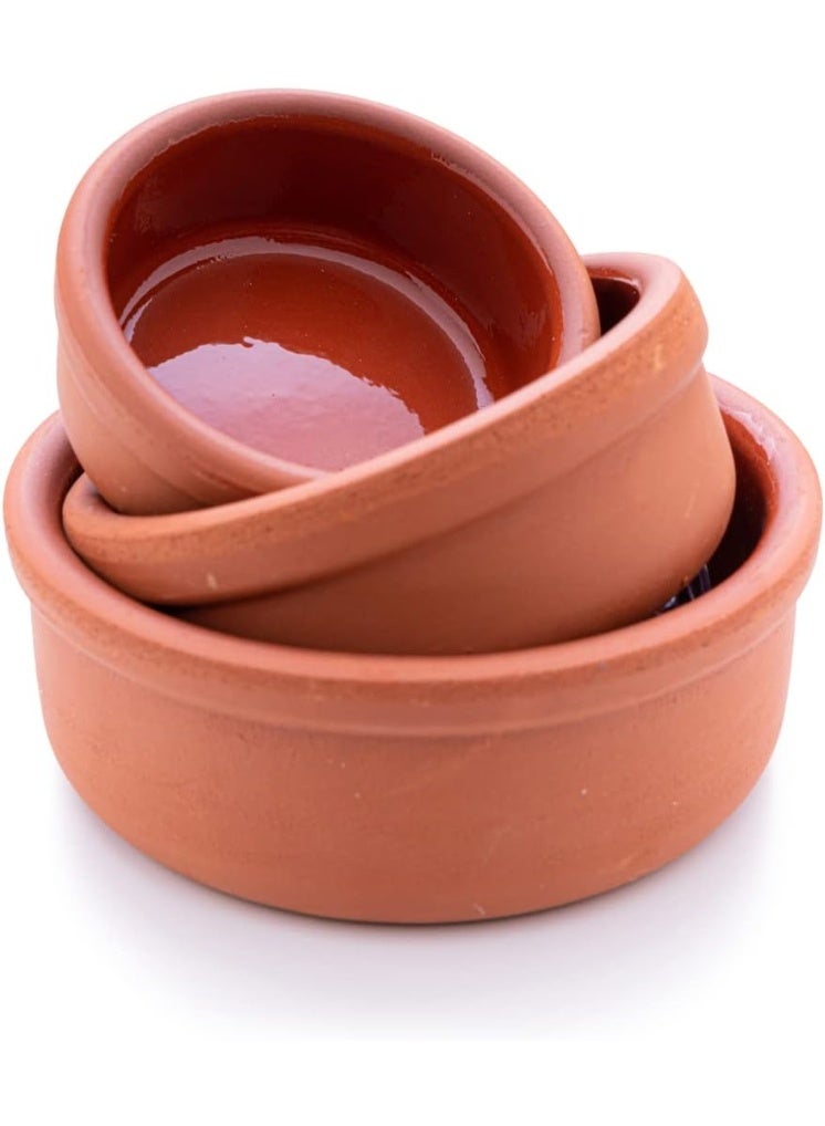 لوكسيول أواني فخارية من لوكس يول – يدوية الصنع في تركيا – صديقة للبيئة وآمنة للفرن والميكروويف وغسالة الصحون – مثالية لأطباق جانبية، صلصات، مكسرات، ومقبلات – مصنوعة من طين طبيعي 100٪ خالية من المواد الكيميائية و BPA – متوفرة بألوان بني، أخضر، أصفر، أزرق، وطبيعي غير مغطى – بأربعة مقاسات: ١٢×٤ سم، ٨×٣٫٥ سم، ٩٫٥×٣٫٥ سم، ١٥×٤٫٨ سم – مثالية للوجبات العائلية، تقديم أنيق، هدية للمناسبات مثل أعراس أو انتقال لمطبخ جديد، لمحبي الطبخ الصحي، تصميم تقليدي وفني – مقاومة للحرارة ومحافظة على نكهة الطعام، سهلة التنظيف، تدعم الاستدامة والبيئة – ماركة LuksYol ذات جودة عالية وتحافظ على التراث الحرفي التركي - Image 1