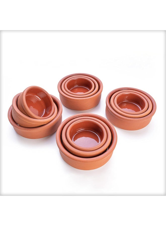 لوكسيول أواني فخارية من لوكس يول – يدوية الصنع في تركيا – صديقة للبيئة وآمنة للفرن والميكروويف وغسالة الصحون – مثالية لأطباق جانبية، صلصات، مكسرات، ومقبلات – مصنوعة من طين طبيعي 100٪ خالية من المواد الكيميائية و BPA – متوفرة بألوان بني، أخضر، أصفر، أزرق، وطبيعي غير مغطى – بأربعة مقاسات: ١٢×٤ سم، ٨×٣٫٥ سم، ٩٫٥×٣٫٥ سم، ١٥×٤٫٨ سم – مثالية للوجبات العائلية، تقديم أنيق، هدية للمناسبات مثل أعراس أو انتقال لمطبخ جديد، لمحبي الطبخ الصحي، تصميم تقليدي وفني – مقاومة للحرارة ومحافظة على نكهة الطعام، سهلة التنظيف، تدعم الاستدامة والبيئة – ماركة LuksYol ذات جودة عالية وتحافظ على التراث الحرفي التركي - Image 4