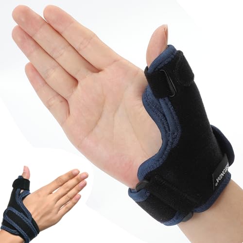 VISKONDA Thumb Brace Spica SplintCMC Joint Thumb Support Brace for Arthritis Pain ReliefDe Quervains TendonitisSprainsStrainsTrigger Thumb ImmobilizerLeft or Right HandsMedium - Image 2