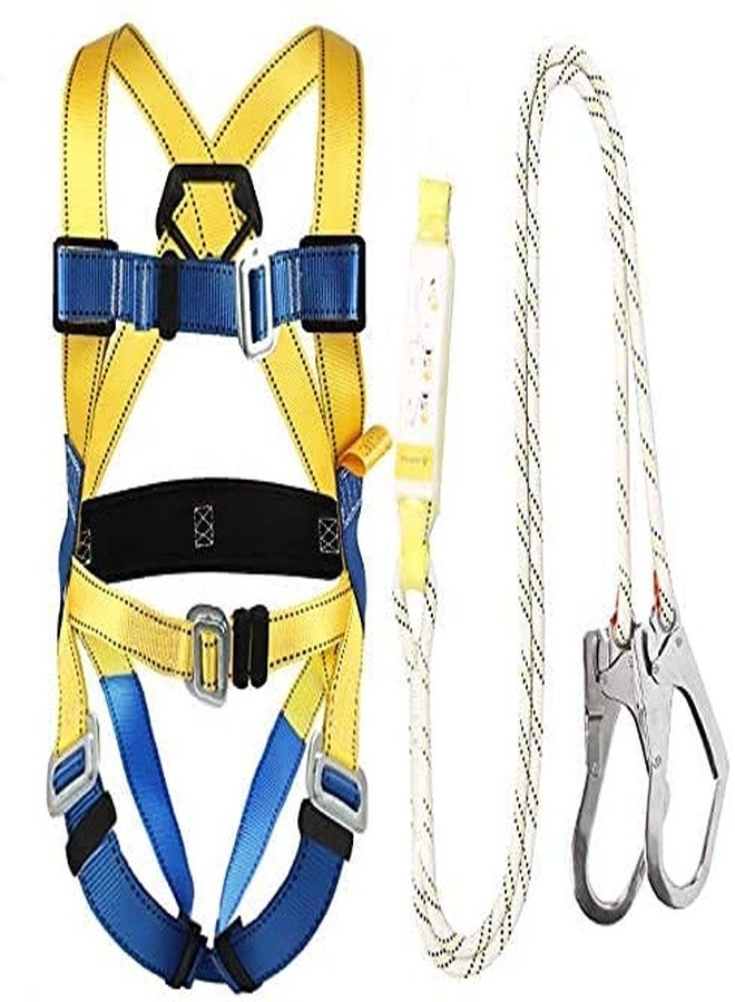 Ymachray Fall Protection Safety Harness OSHA/ANSI Compliant,internal Shock Absorbing landyard&Hook - Image 4
