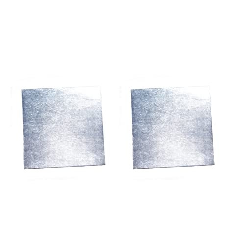 Nexmetal Indium Sheet foil Thermal Interface pad Paste Substitute Pure Indium Metal (40 * 40 mm (2-Pack)) - Image 1
