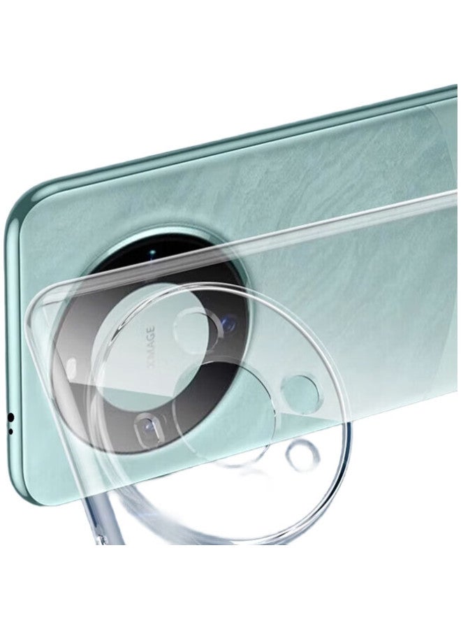 Koolife Compatible With Huawei Mate60Pro Phone Case, Huawei Mate60Pro+ Phone Cover, Full Lens Protection, Simple Skin-Friendly Transparent Soft Case, Fingerprint-Resistant Outer Back Shell - Image 1