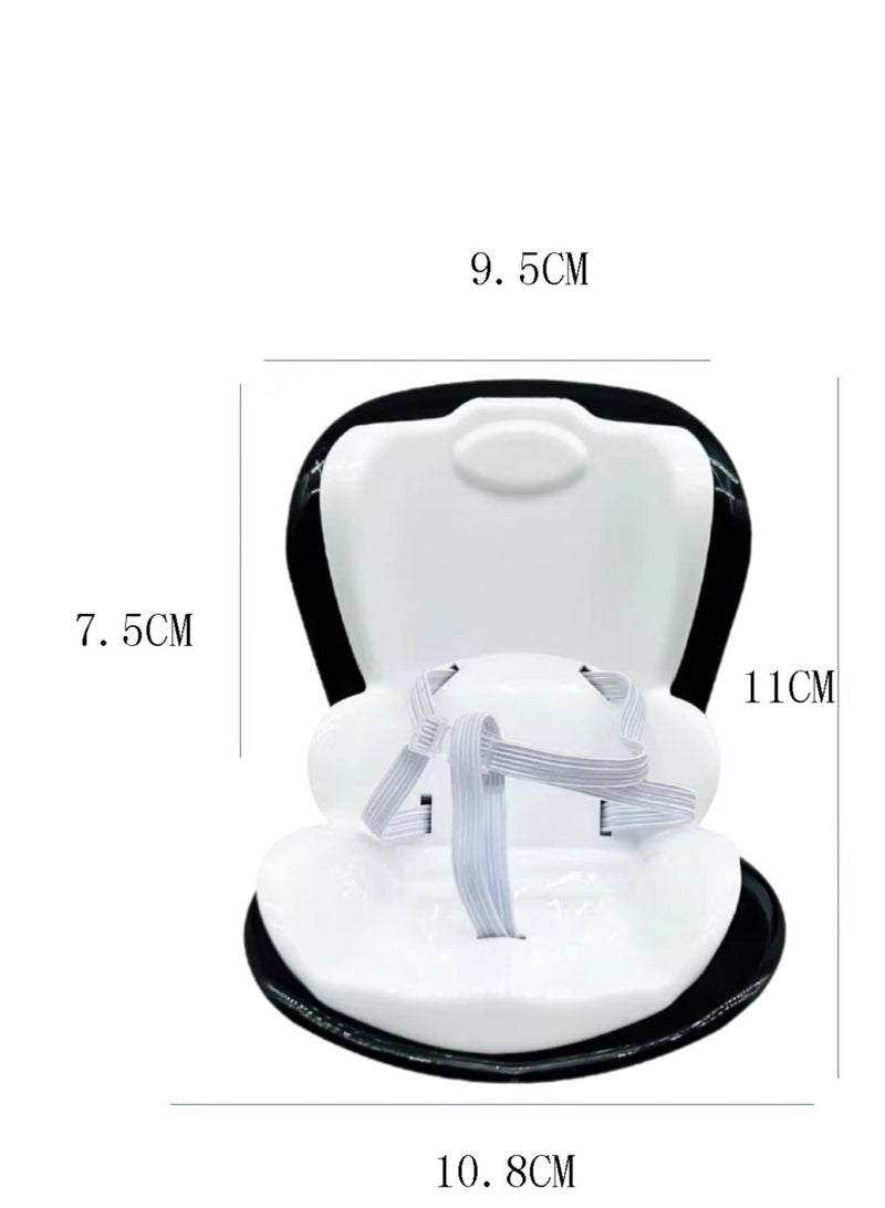 Labubu Doll Car Seat Decor - Cute Sofa-shaped Display Stand, Toy Ornament, Car Interior Accessory, Air Vent Clip - Image 2