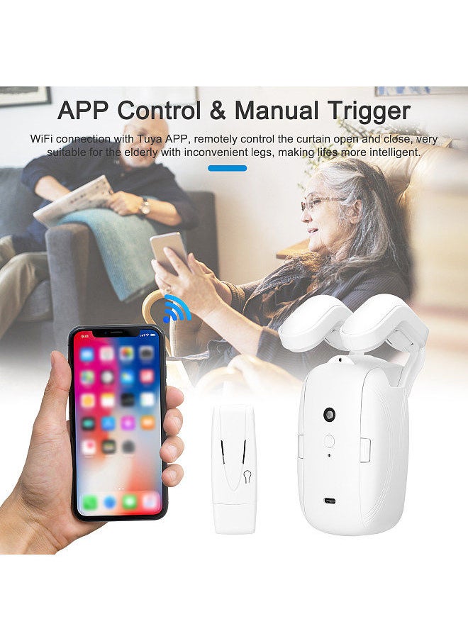 Generic - Tuya WiFi Intelligent Curtain Motor Electric Curtain Robot Automatic Opener No Wiring - Image 1